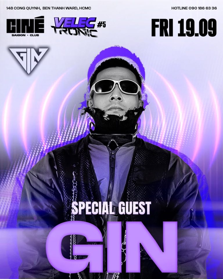 VELECTRONIC #5: GIN | Friday, 19.09