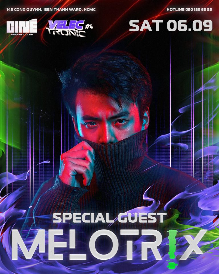 VELECTRONIC #4: MELOTRIX | Saturday, 06.09